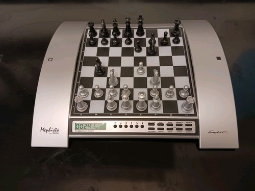 Saitek Mephisto Explorer Schachspiel unterstützt Gary Kasparov