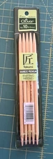 Clover Takumi Bamboo Double Pointed Knitting Needles 7" US 1 (2.25mm) Pkg of 5