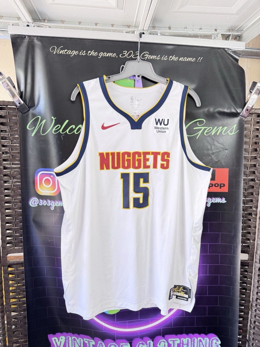 Authentic Nike Nikola Jokic #15 Denver Nuggets NBA Jersey W
