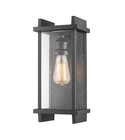 Fallow 1-Light Outdoor Wall Sconce In Black