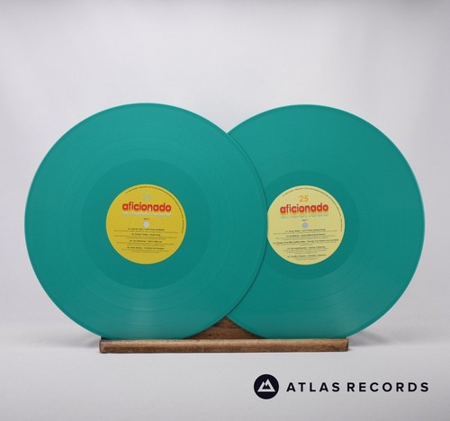 Various 25 Years Of Aficionado Green Mint Double LP Vinyl Record - NM/EX - Picture 5 of 9