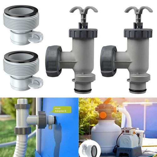 Dauerhaft Ventil 1,25 Bis 1,5 \ " Pool Ersatzteile Salzfilter Sandfilter - Bild 19 von 24