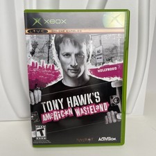 Tony Hawk's American Wasteland Xbox W/ Manual CIB