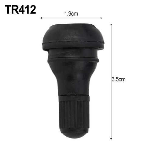 Reliable 10pcs TR412 Tubeless Tire Valve Stems for Steel or Alloy Wheels - Picture 5 of 12