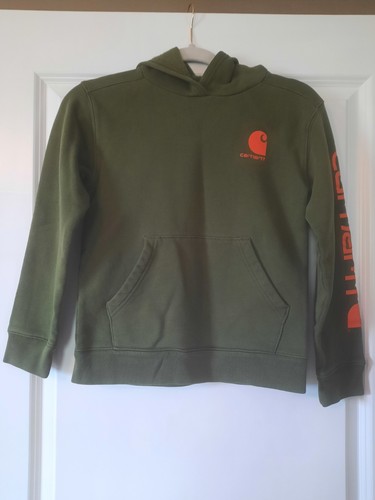 Carhartt Hoodie, Boys, Size Med 10-12, Green