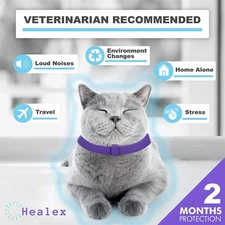Pet Calm Collar for Cats – Comfort & Anxiety Relief with Soothing Natural Oils