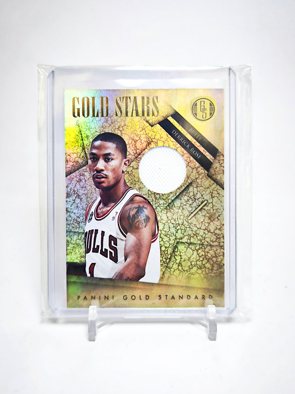 2010-11 Panini Gold Standard - Derrick Rose🌹Game-Worn patch /99 🔥MVP Season🔥