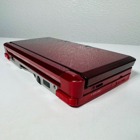 Nintendo 3DS Console Flare Red w/ Accessories - USA Seller