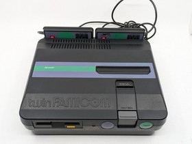 Sharp Twin Famicom AN-505BK Black | New Belt | Fully Tested & Working