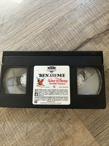 Walt Disney Mini Classics - Ben and Me (VHS, 1991) - Picture 2 of 8