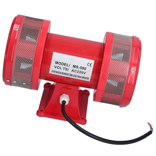 Motor Alarm Dual Way 135dB High Decibel Electric Air Raid Siren Screw Mountin PS - Picture 7 of 12