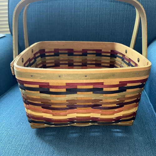 Longaberger Kuchenkorb mit Schutz und Botanical Fields Liner - Bild 5 von 9