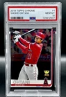 2019 Topps Chrome - Shohei Ohtani #1 Hitting PSA 10