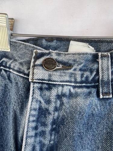 Pantalones de mezclilla para mujer Harley Davidson lavados BootCut - talla 8 - Imagen 4 de 8
