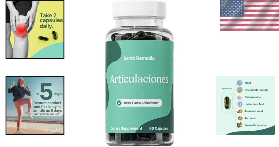 30 Servings of  Joint Support – Swift Capsules with Tamaflex & Turmeric - Image 2 of 4