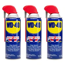 New Multi Purpose Original WD-40 Formula Lubricant Spray 3-PACK w/. Smart Straw