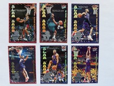 2000-01 Fleer Ultra Slam Show 6 Card Lot Vince Carter Steve Francis Ricky Davis