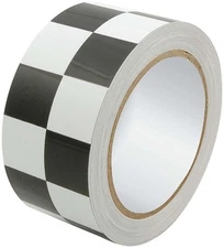 Allstar Performance 14149 Racers Tape 2in x 45ft Checkered Black/White