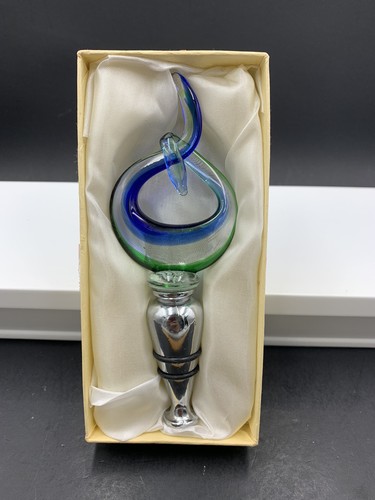 A Dal Borgo Murano Venezia Glass Wine Stopper