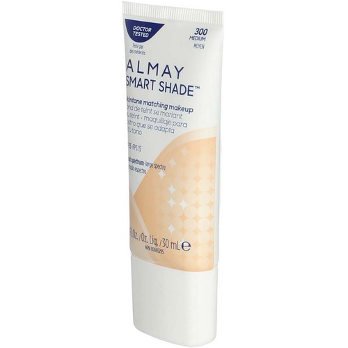 Almay Smart Shade Skintone Matching Foundation Makeup, Medium 300, SPF 15, 1 ... - Picture 5 of 5