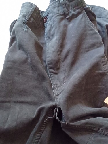 Polo Ralph Lauren Tactical Pants Men 42Tx36 Belted 67 RL 1T202 Distressed black - Picture 6 of 19