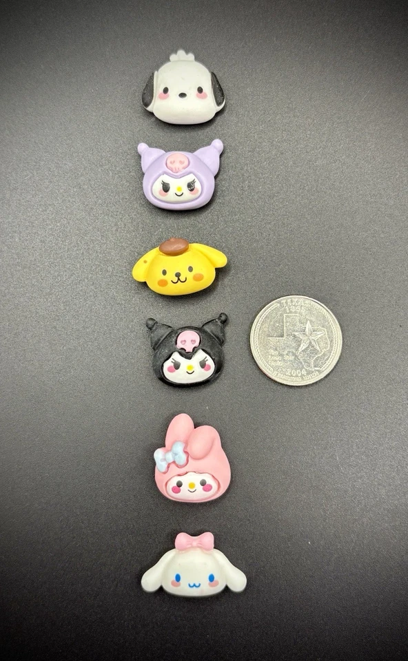 16 fichas de cubierta magnética Hello Kitty Sanrio Friends lotería mexicana varita de ficha Foto 3 de 3