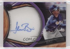 2018 Topps Tribute Tribute Auto Purple 32/50 Lewis Brinson #TA-LB Auto 0pm