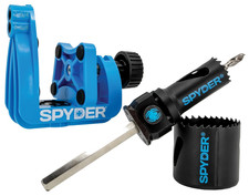 Kit 5 Pezzi Installazione Serratura Porta Espulsione Rapida Nucleo e Seghetto Bi-Metallo, 1