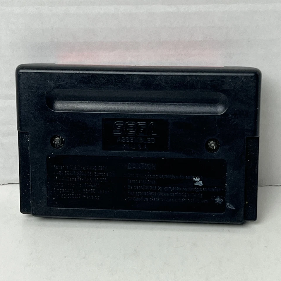 Cartucho de videogame Sega Genesis 6 pacotes arte usada - Imagem 4 de 4