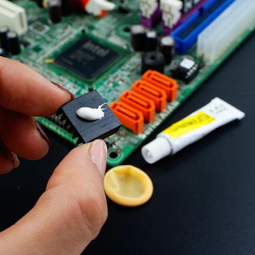 Radiator Termiczny smar Pasta Mieszanka CPU Chłodzenie Silikonowe❀ V8C3 - Zdjęcie 12 z 12
