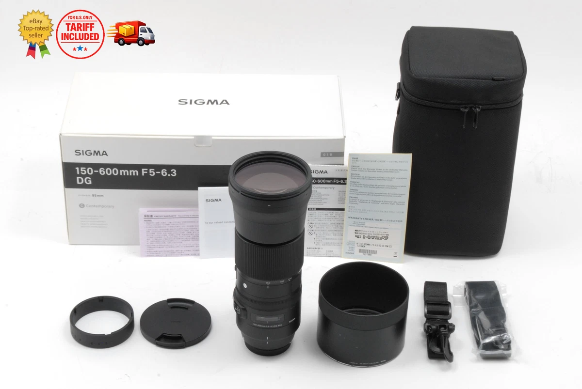 Sigma 150-600mm Canon EF Mount Camera Lenses for sale - eBay