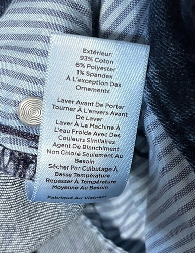 Jeans Talbots Mujer 20W Jeggings Azul Mariposa Bordado Elástico - Imagen 12 de 12