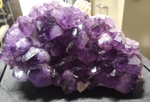 natural amethyst geode quartz cluster crystal 9 lbs. - Picture 7 of 16