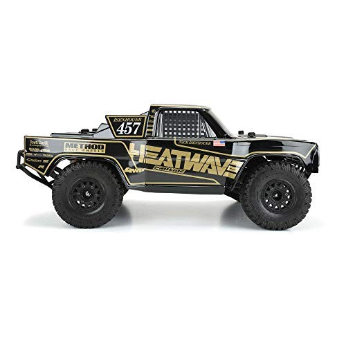 Proline Racing 1967 Ford F100 Heatwave Black Body Short Course 1/10 Scale Toy - Picture 3 of 5