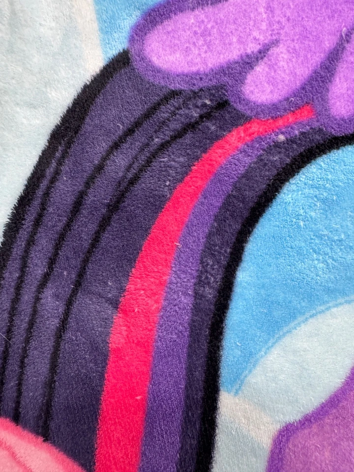Manta My Little Pony Throw Northwest 2014 Rainbow Dash 60x48 difusa Foto 3 de 4