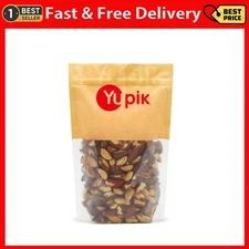 Yupik 2.2 lb Raw Brazil Nuts Gluten-Free Unsalted Nutritious Snack