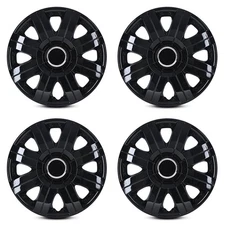16" Universal Wheel Rim Cover Hub Caps Auto Hubcap Set Wheel Cover Replacement 