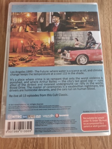 Blood Drive The Complete Series DVD Region 4 VGC (4 Disc Set) Rare OOP - Bild 2 von 6