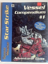 Vessel Compendium 1 Star Strike Adventure Class  for Space Master By I.C.E. 