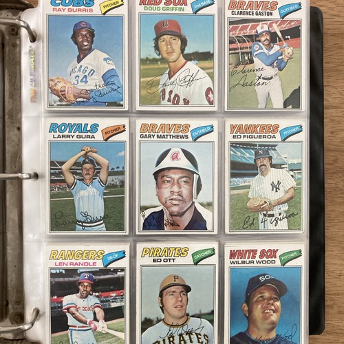 1977 topps baseball complete set. 660 Cards EX/NM - Picture 24 of 24