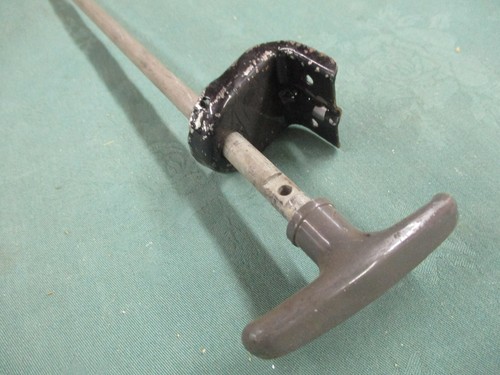 1953-54 Packard Grey Emergency Brake Handle Assembly 443851 NOS - Bild 2 von 2