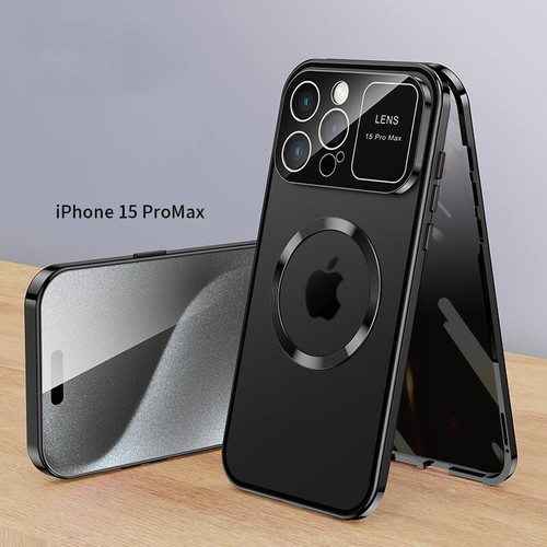 360 stopni Etui ochronne do iPhone 16 15 Pro Max 14 Magsafe Szkło hartowane Case - Zdjęcie 17 z 26