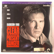 Clear and Present Danger LASERDISC Widescreen Editon Ford - NEW  SEALED