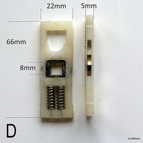 Maniglia porta cassetta a molla singola e coppia molle cuscinetto a molle leva blocco upvc pvc - Foto 22 di 28