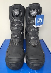 KORKERS Mens Polar Vortex 600 With SnowTrac Sole Black Boot OB9701BK Size 10 US