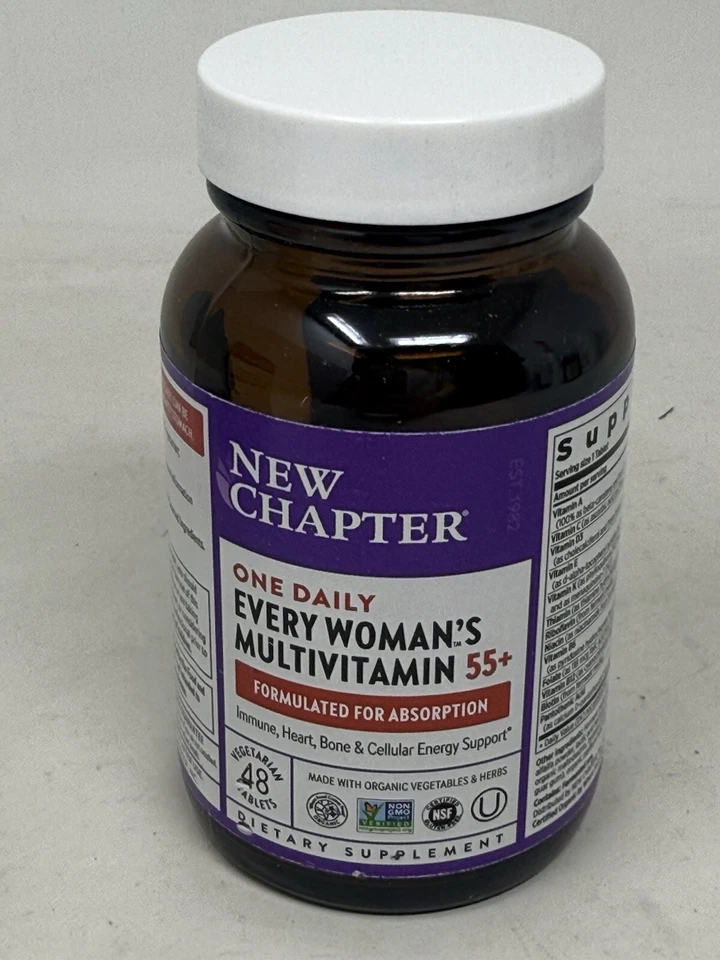 Nuevo Capítulo Cada Mujer Multivitamínico 55+ Soporte Inmune, Corazón, Hueso Foto 3 de 4