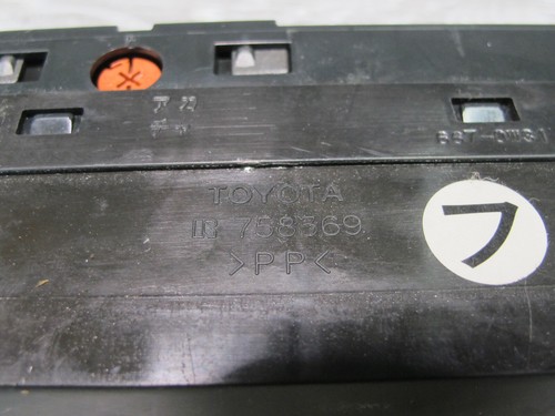 01-03 LEXUS LS430 UCF30L CONSOLA CENTRAL VENTILACIÓN ASIENTO VSC PANEL INTERRUPTOR OEM - Imagen 3 de 12