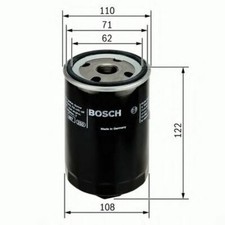 BOSCH CAR OIL FILTER P3223 - 0451203223