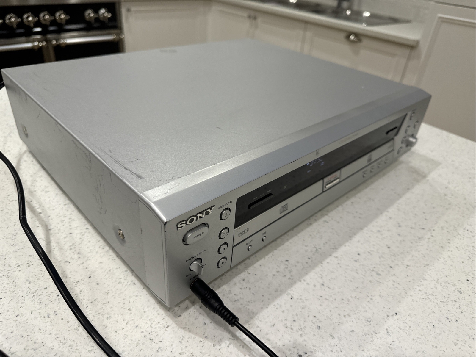 Sony RCDW3 Compact Disc CD Recorder Player Faulty Won’t Load Discs