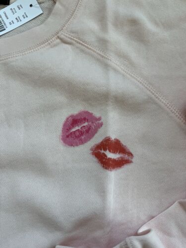 J.Crew Damen Sweatshirt "Lips" Magic Rinse - Bild 2 von 7